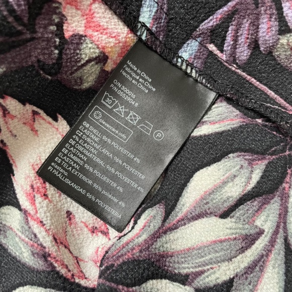 H&M Divided Size XS open floral lightweight kimono cardigan - Picture 4 of 4